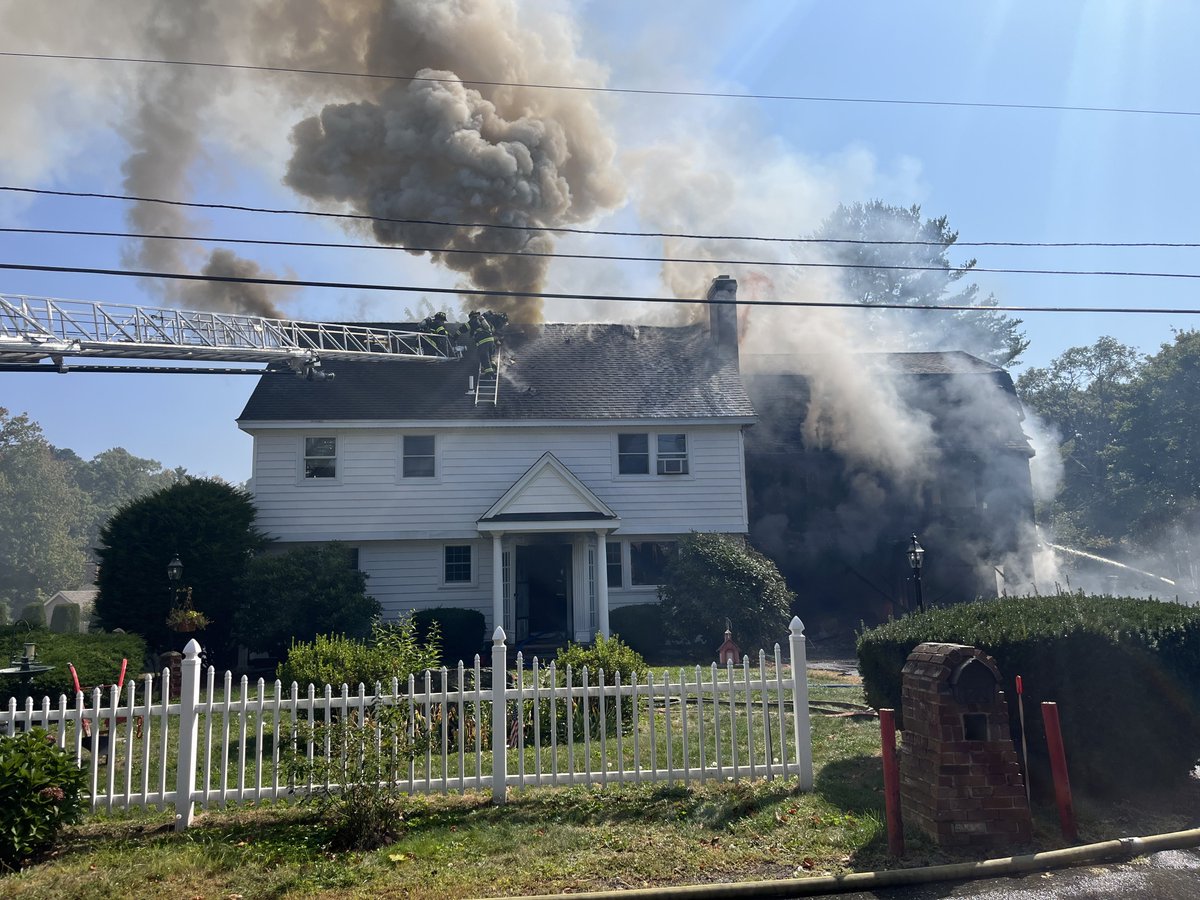 3rd alarm of fire Billerica Ma, 268 Rangeway Rd