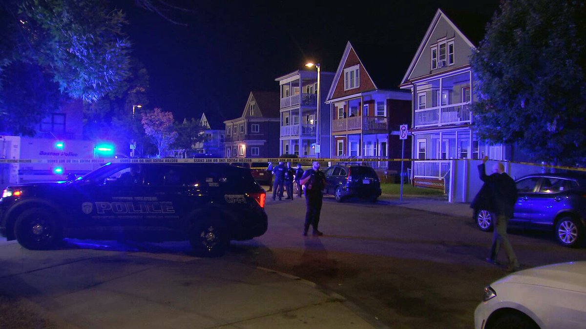 An investigation is underway after a woman and a baby were shot in Boston late Monday night in what police are calling a 'heinous, cowardly act.'