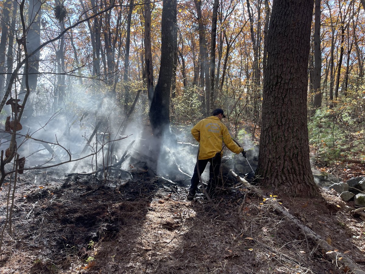 Extensive brush fire North Reading Ma, box 1362 for Dogwood Lane, Wilmington FD covering