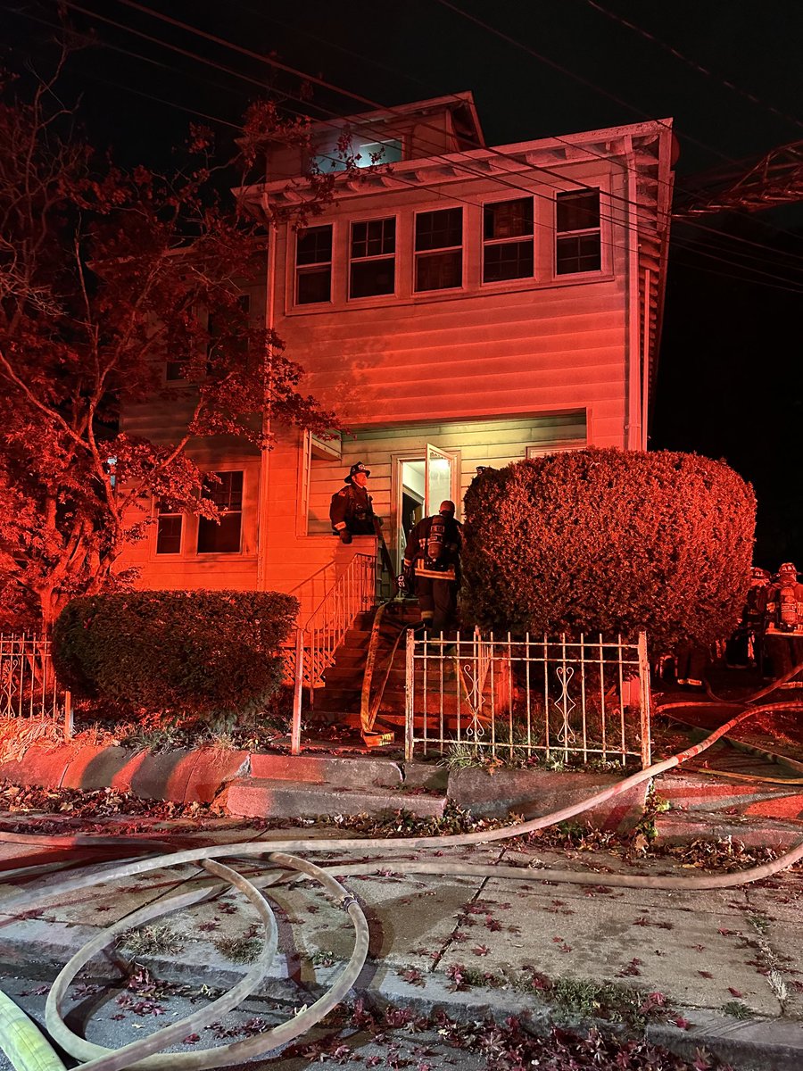 Quick action has the basement fire at 21/19 Osceola St, a 21/2 story, multi family in Dist. 12 gone from smoke showing to checking for extension in minutes. ISD & BFD-FIU on scene to determine cause. 7 people displaced & one resident transported by EMS