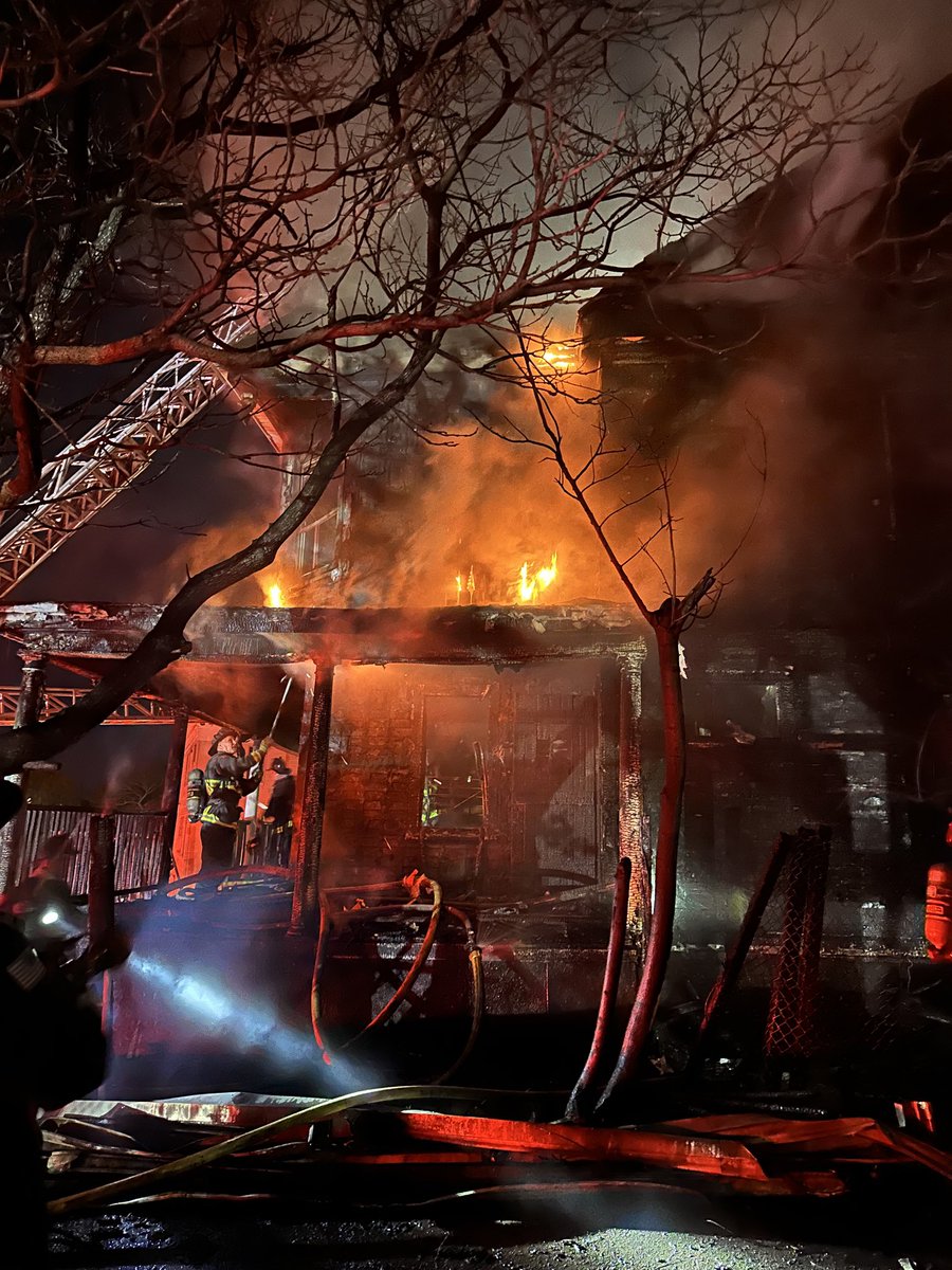 heavy fire from a house on floors 1&2 from a multi family home at 147 Draper st. Dorchester.a second alarm was immediately ordered