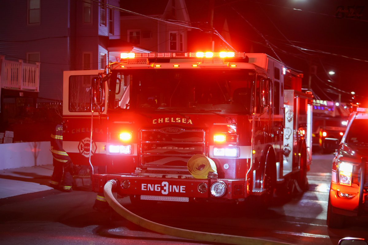 Firefighters in Chelsea made quick work of a fire in the ceiling of a dwelling on Carroll St this evening