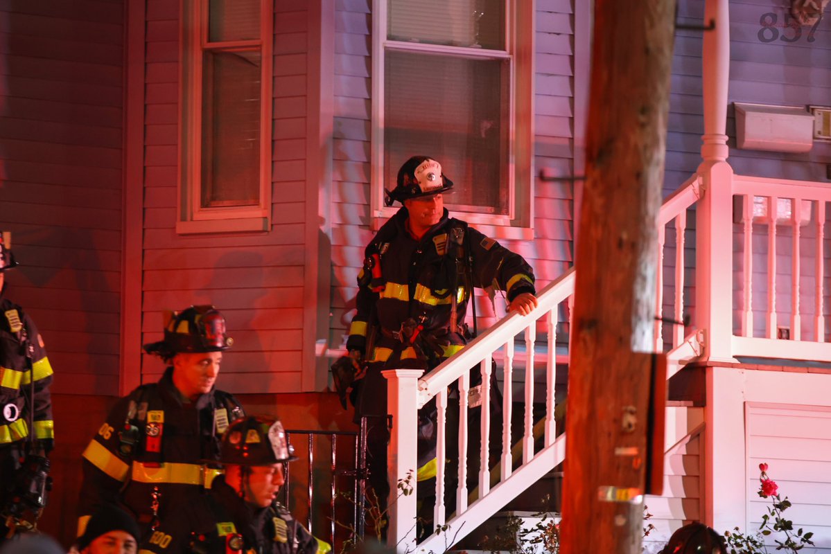 Firefighters in Chelsea made quick work of a fire in the ceiling of a dwelling on Carroll St this evening