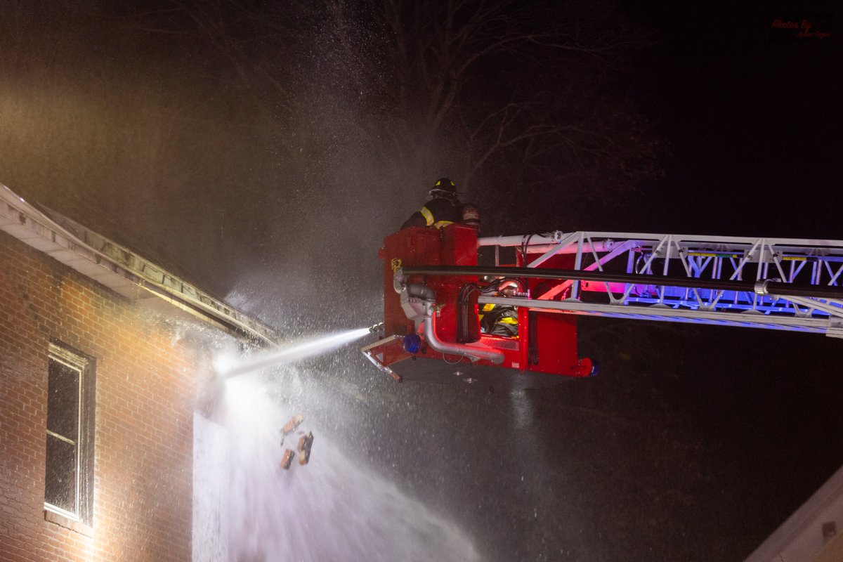 Firefighters in Brockton used several ladder pipes and monitors to battle a 3-alarm blaze that tore through a 4 story mixed-use building, Saturday evening. Shortly into the operation, a significant portion of the interior and rear of the building collapsed