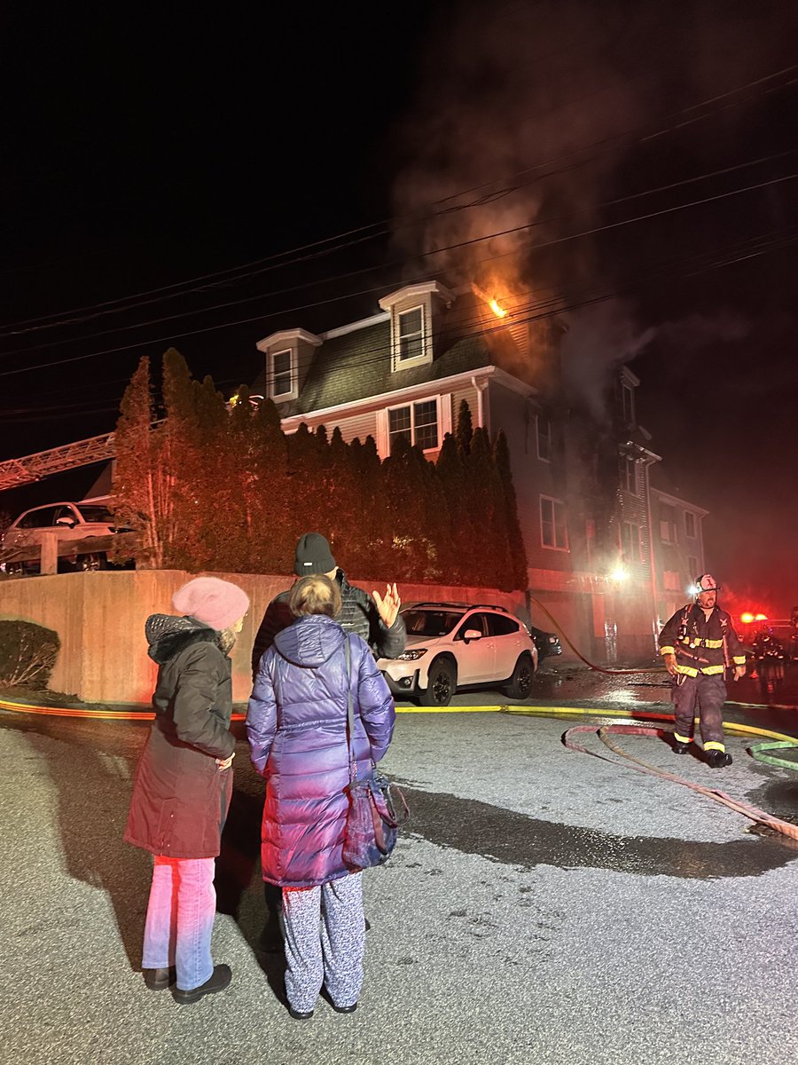 Gloucester MA multiple alarm fire with rescues