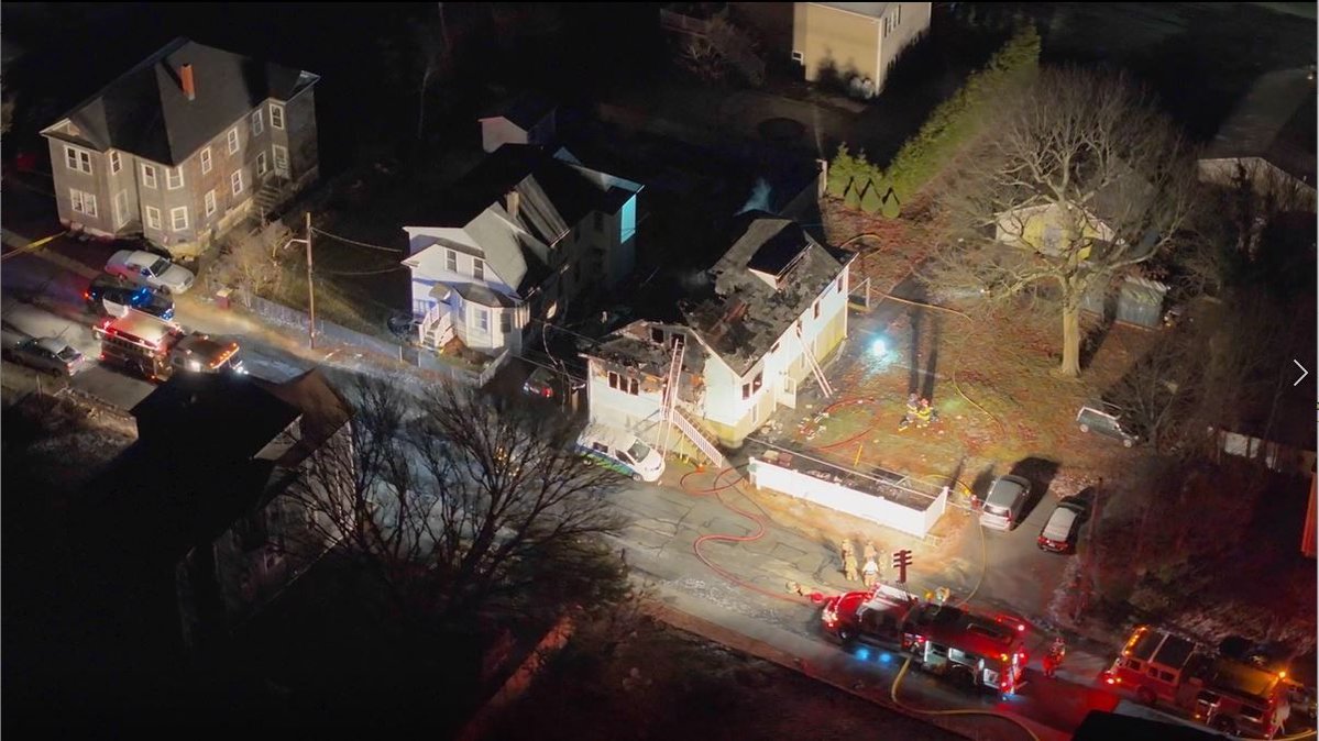 Officials said 89-year-old Leo Lyonnais and 87-year-old Annette Lyonnais died in the fire.