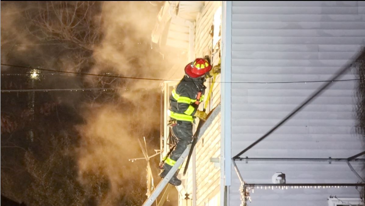 Officials said 89-year-old Leo Lyonnais and 87-year-old Annette Lyonnais died in the fire.