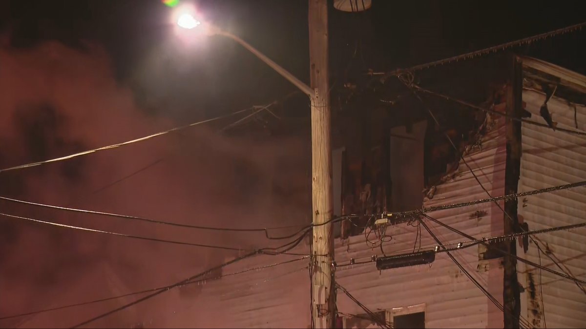 An apartment fire in Fall River injured a person and displaced 15 early Friday morning