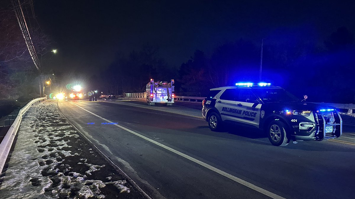 Bellingham, serious pedestrian accident on North Main St. near the Boston Commons Shopping plaza. Pedestrian being txpd to Umass via Medflight