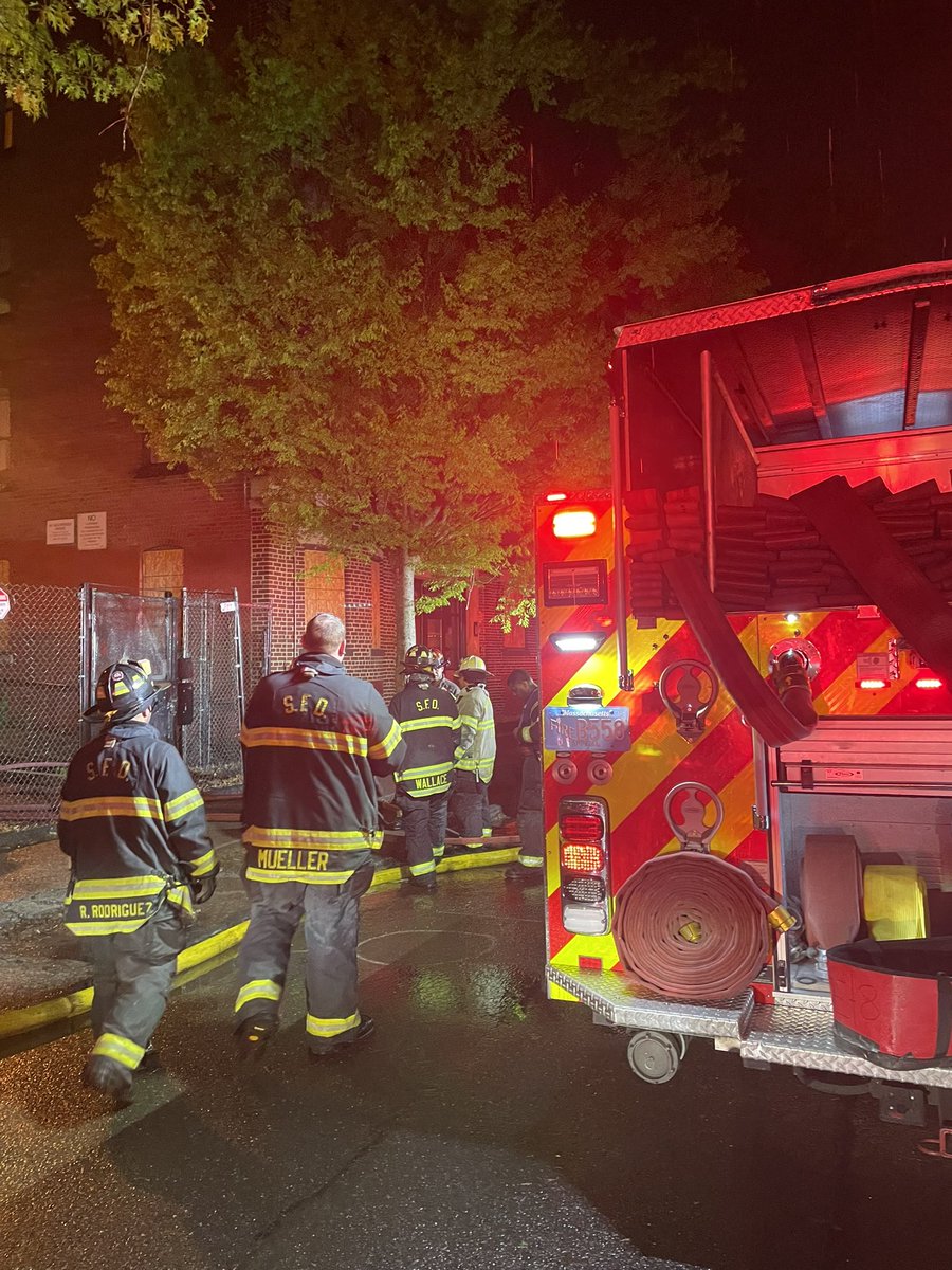 SFD “On Scene “ 653 State St. working fire. Fire has been extinguished there are no reported injuries. Springfield Arson And Bomb Squad determined the cause to be an electrical malfunction