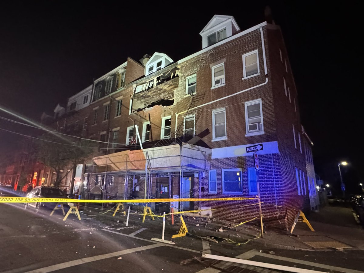 Firefighters responded to a partial building collapse at 57 Webster st. East Boston. The building was vacant at the time, and the adjacent building at 55 Webster has been evacuated. There are no injuries to report 