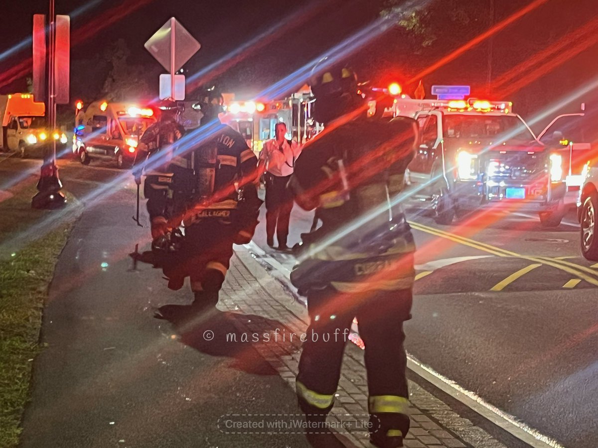 Somerville ma 2nd alarm 268 powder house blvd  crews got a 911 call for a structure  first arriving crews found heavy fire showing from the 2nd floor window  with rescue is being made great stop by Somerville FD