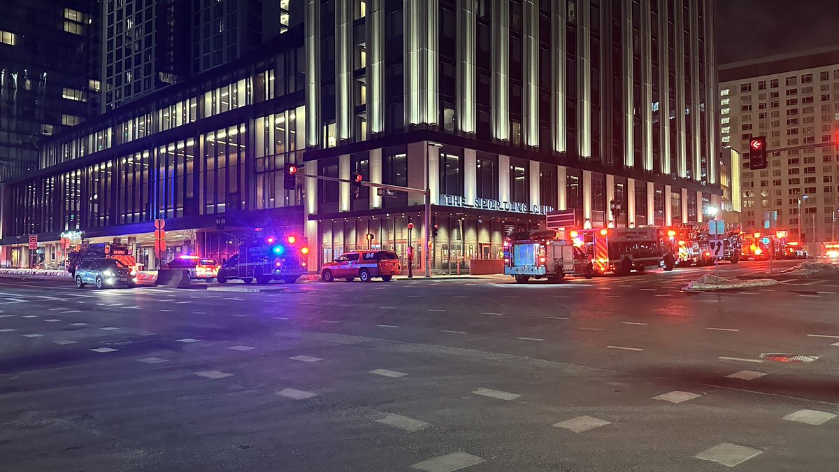 Boston Fire companies on scene of a tech rescue at the Omni Hotel on Summer St for an elevator stuck between floors. 3 occupants safely removed, no injuries