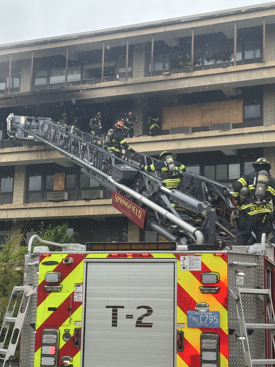 Recall is in 1400 State st. All companies are being retained. There are no reported injuries Springfield Arson And Bomb Squad is investigating